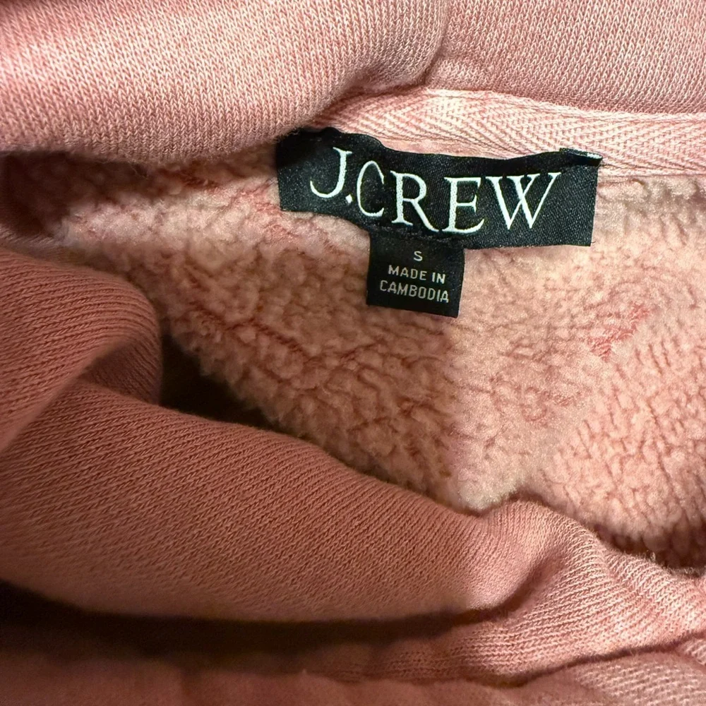 J. Crew Blush Pink Hoodie